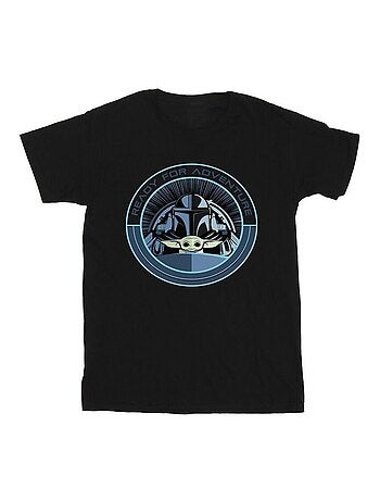 La Guerre des étoiles - T-shirt THE MANDALORIAN READY FOR ADVENTURE