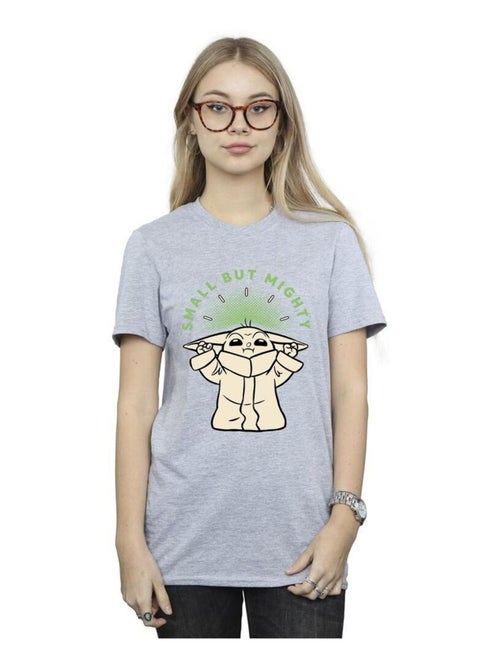 La Guerre des étoiles - T-shirt THE MANDALORIAN SMALL BUT MIGHTY - Kiabi La Guerre des étoiles - T-shirt THE MANDALORIAN SMALL BUT MIGHTY - Kiabi