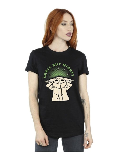 La Guerre des étoiles - T-shirt THE MANDALORIAN SMALL BUT MIGHTY - Kiabi