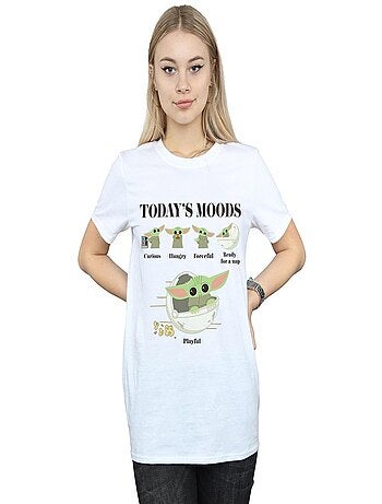 La Guerre des étoiles - T-shirt THE MANDALORIAN THE CHILD MOODS