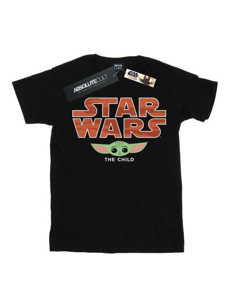 La Guerre des étoiles - T-shirt THE MANDALORIAN THE CHILD Noir - Kiabi