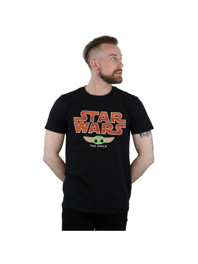 La Guerre des étoiles - T-shirt THE MANDALORIAN THE CHILD Noir - Kiabi