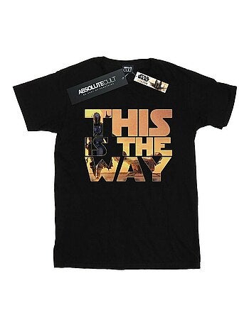 La Guerre des étoiles - T-shirt THE MANDALORIAN THE WAY