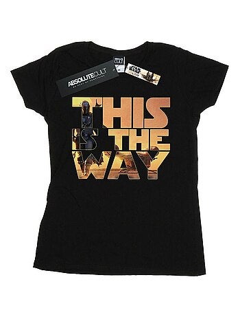 La Guerre des étoiles - T-shirt THE MANDALORIAN THE WAY