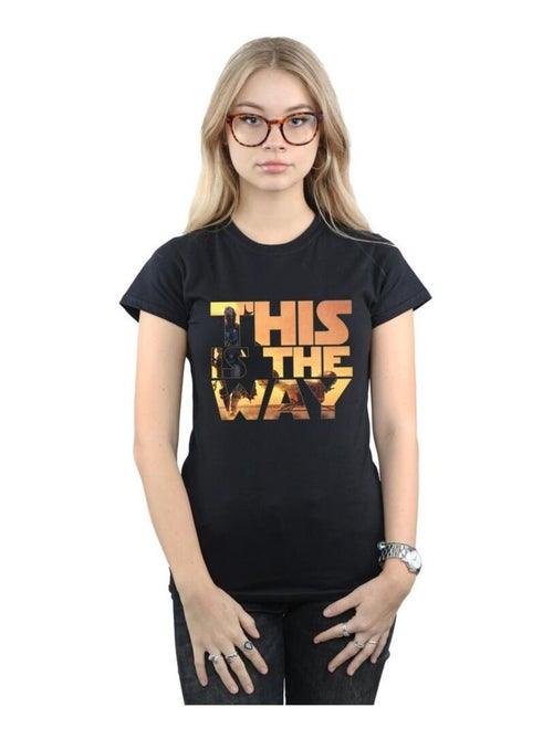 La Guerre des étoiles - T-shirt THE MANDALORIAN THE WAY - Kiabi