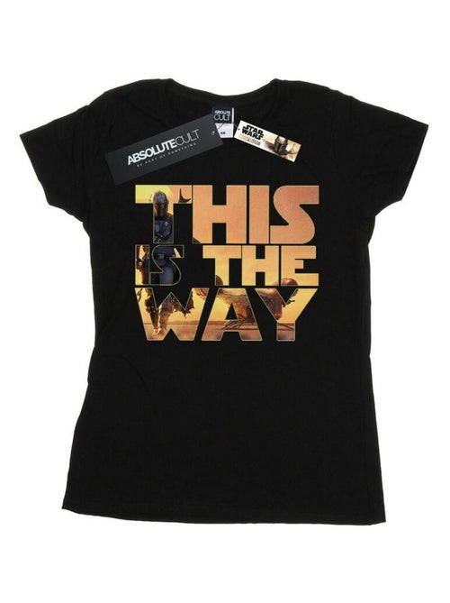 La Guerre des étoiles - T-shirt THE MANDALORIAN THE WAY - Kiabi
