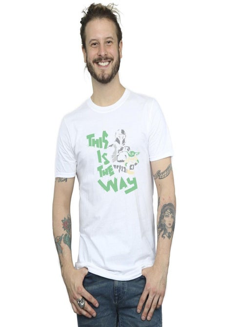 La Guerre des étoiles - T-shirt THE MANDALORIAN THIS IS THE WAY - Kiabi