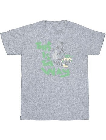 La Guerre des étoiles - T-shirt THE MANDALORIAN THIS IS THE WAY