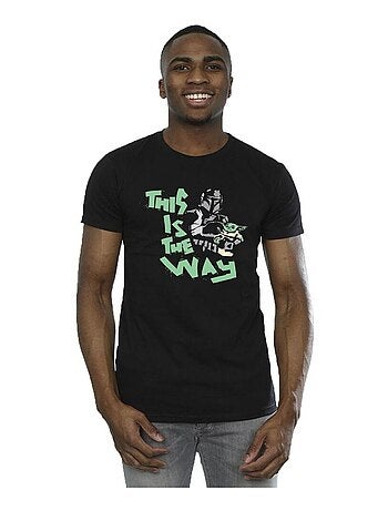 La Guerre des étoiles - T-shirt THE MANDALORIAN THIS IS THE WAY