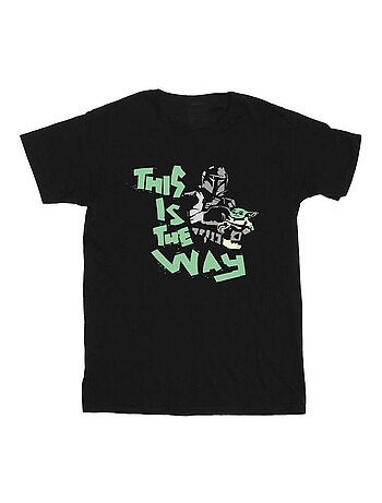 La Guerre des étoiles - T-shirt THE MANDALORIAN THIS IS THE WAY