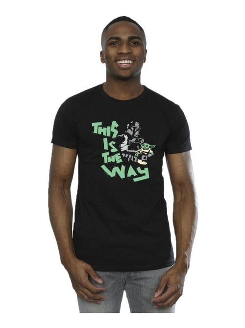 La Guerre des étoiles - T-shirt THE MANDALORIAN THIS IS THE WAY - Kiabi