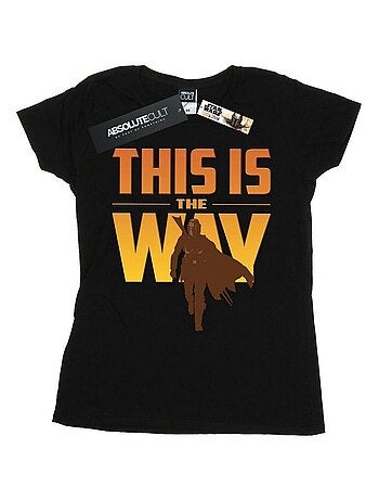 La Guerre des étoiles - T-shirt THE MANDALORIAN THIS IS THE WAY