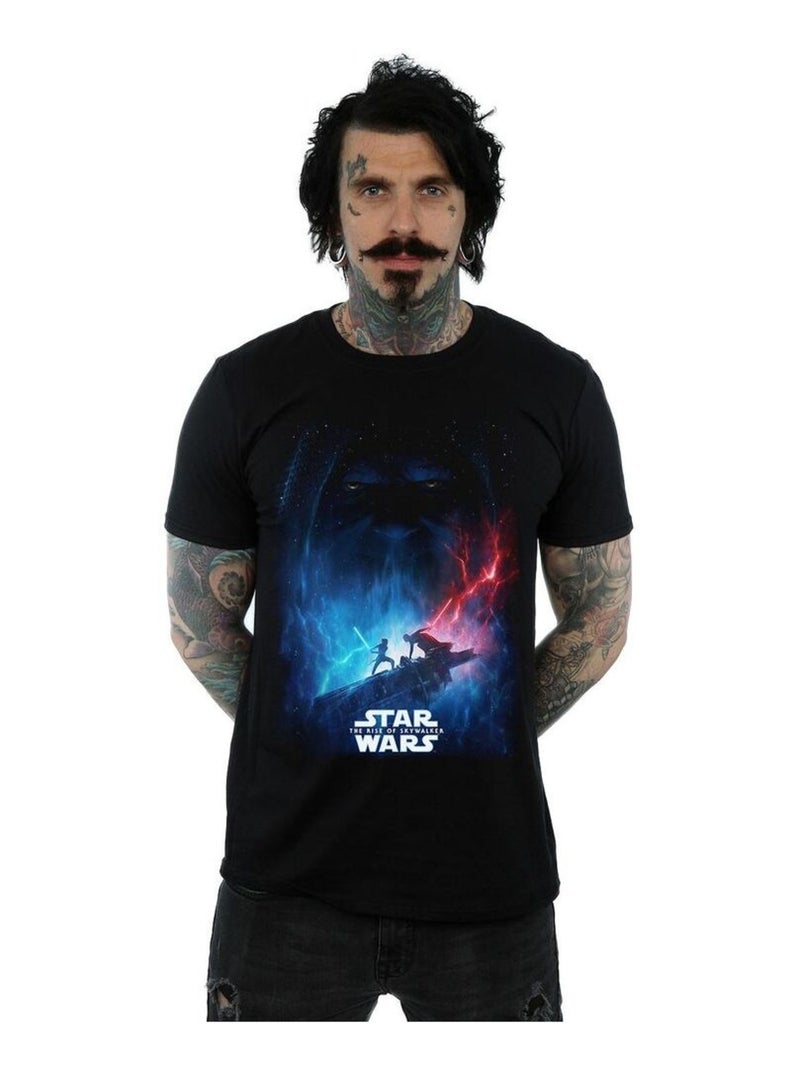 La Guerre des étoiles - T-shirt THE RISE OF SKYWALKER Noir - Kiabi