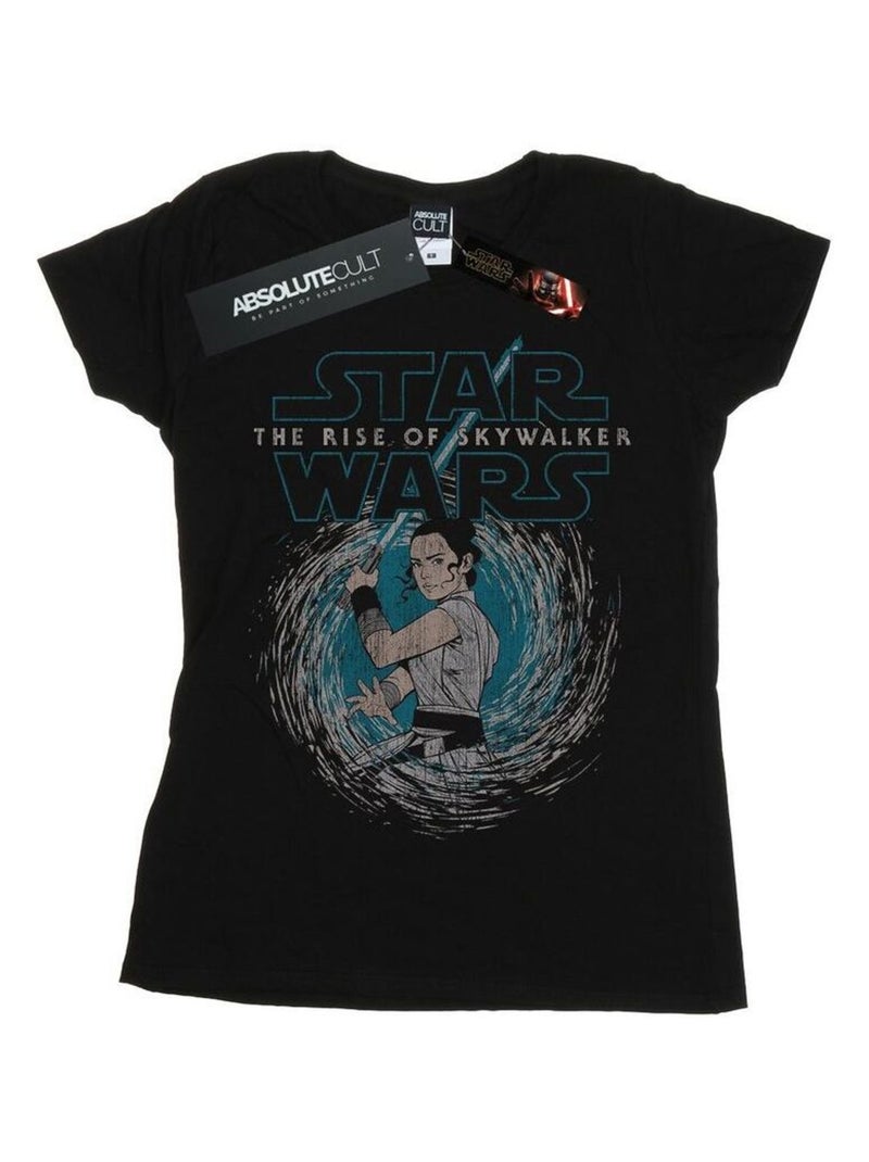 La Guerre des étoiles - T-shirt THE RISE OF SKYWALKER Noir - Kiabi