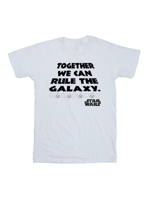 La Guerre des étoiles - T-shirt TOGETHER WE CAN RULE THE GALAXY - Kiabi