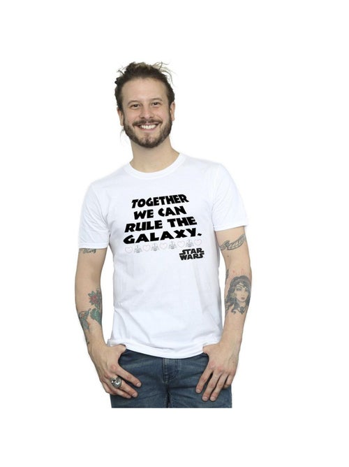 La Guerre des étoiles - T-shirt TOGETHER WE CAN RULE THE GALAXY - Kiabi