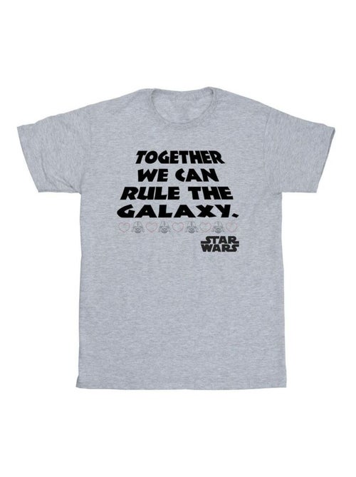 La Guerre des étoiles - T-shirt TOGETHER WE CAN RULE THE GALAXY - Kiabi