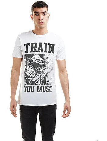 La Guerre des étoiles - T-shirt TRAIN YOU MUST (Yoda)