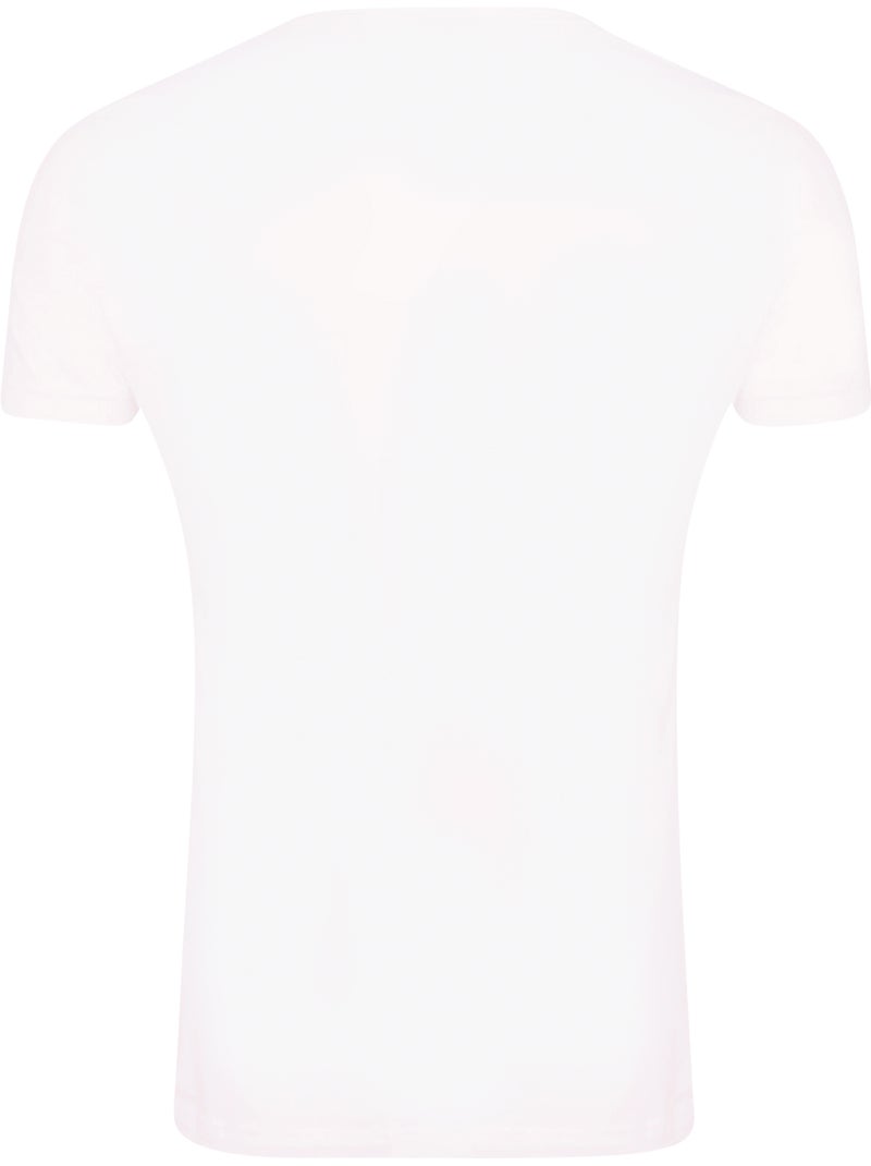 La Guerre des étoiles - T-shirt TRAIN YOU MUST (Yoda) Blanc Noir - Kiabi