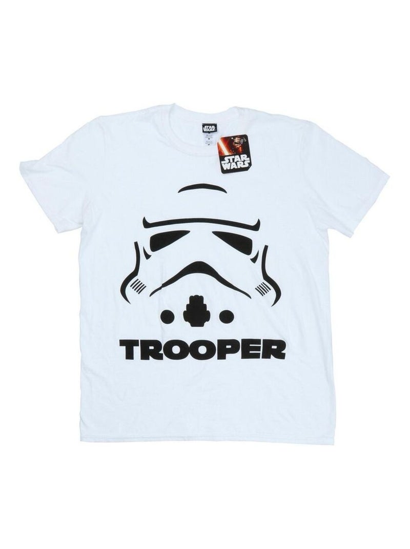 La Guerre des étoiles - T-shirt TROOPER Blanc - Kiabi