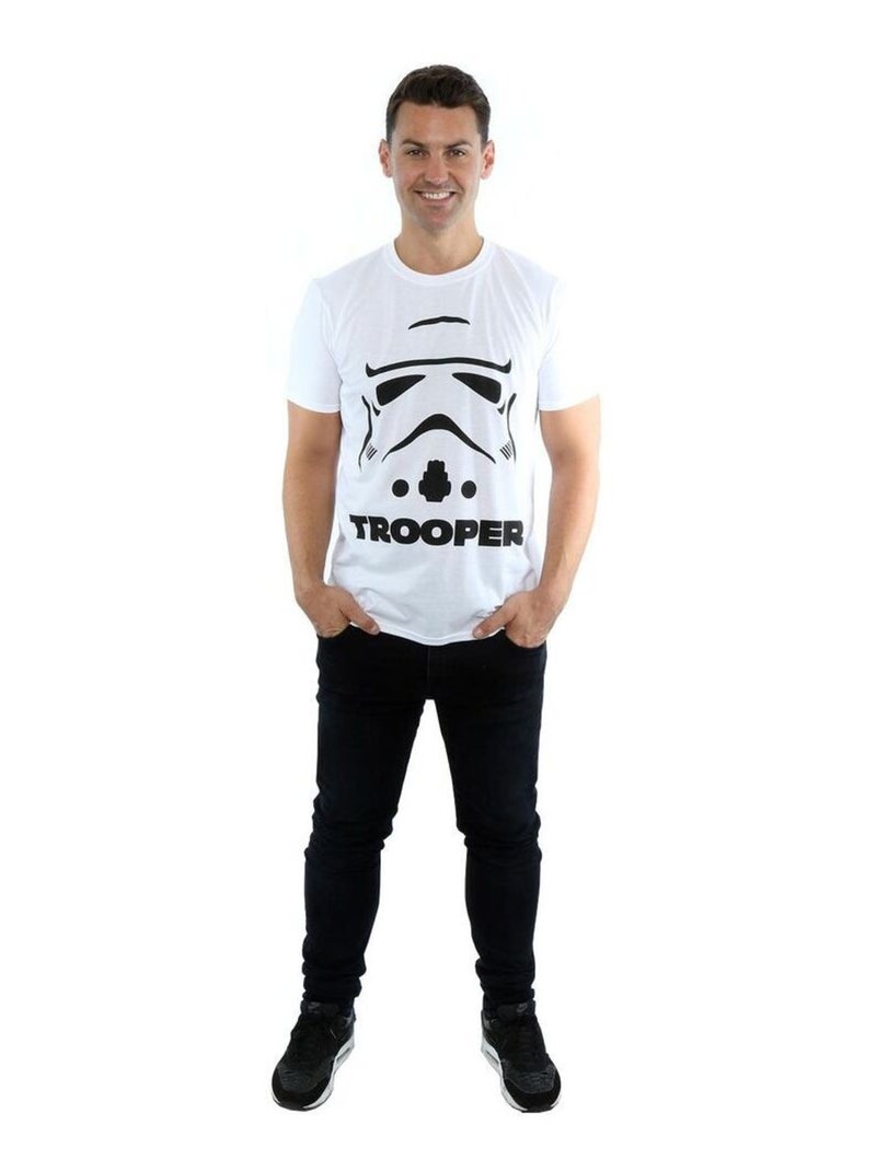 La Guerre des étoiles - T-shirt TROOPER Blanc - Kiabi