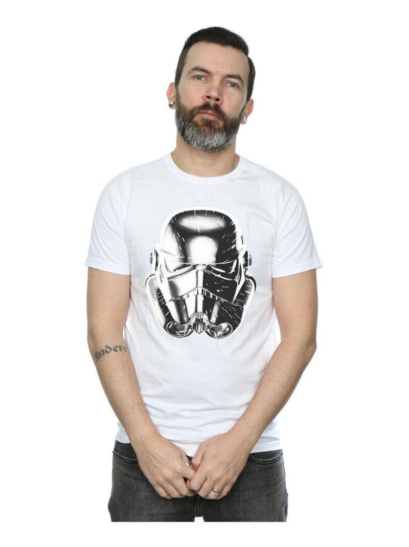 La Guerre des étoiles - T-shirt WARP SPEED Blanc - Kiabi