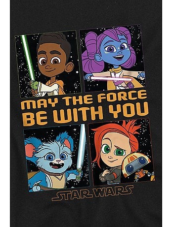La Guerre des étoiles - T-shirt YOUNG JEDI ADVENTURE AMONG THE STARS