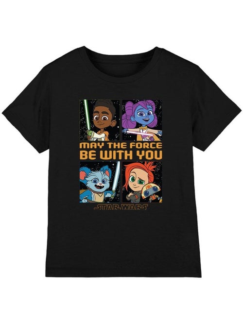 La Guerre des étoiles - T-shirt YOUNG JEDI ADVENTURE AMONG THE STARS - Kiabi