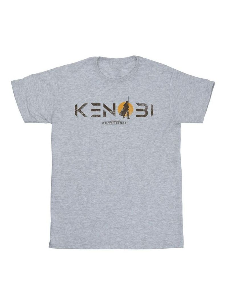 La Guerre des étoiles: Obi-Wan Kenobi - T-shirt Gris chiné - Kiabi