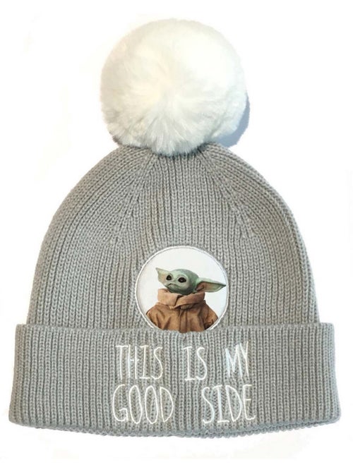 La Guerre des étoiles The Mandalorian - Bonnet THIS IS MY GOOD SIDE (Grogu) - Kiabi
