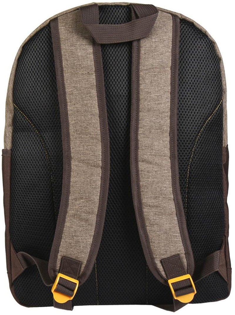 La Guerre des étoiles The Mandalorian - Sac à dos WHEREVER GO HE GOES Marron - Kiabi