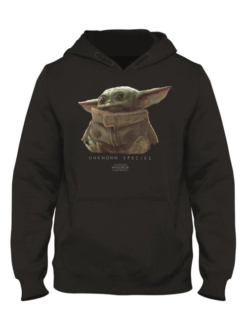 La Guerre des étoiles The Mandalorian - Sweat à capuche motif/style L´Enfant (Grogu) - Kiabi
