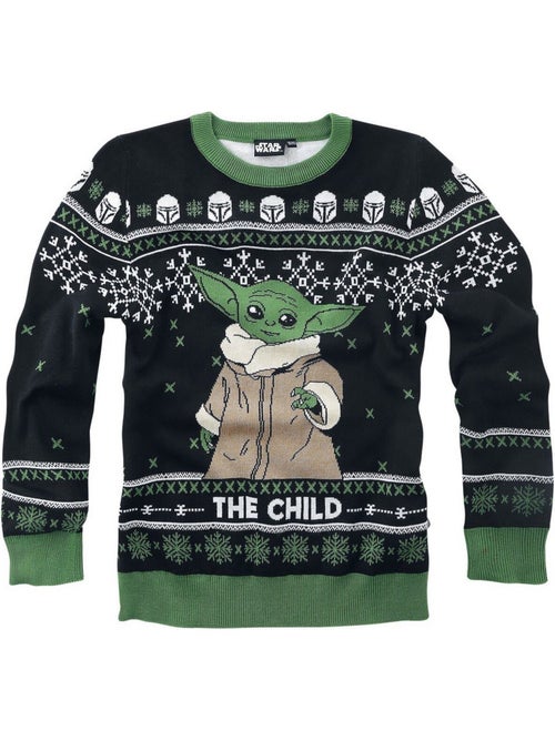 La Guerre des étoiles The Mandalorian - Sweat Noël motif/style L´Enfant (Grogu) - Kiabi