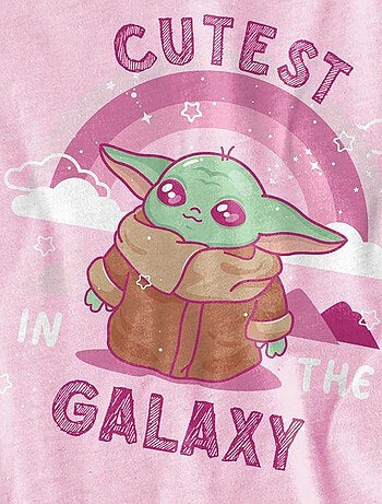 La Guerre des étoiles: The Mandalorian - T-shirt CUTEST IN THE GALAXY (Grogu)