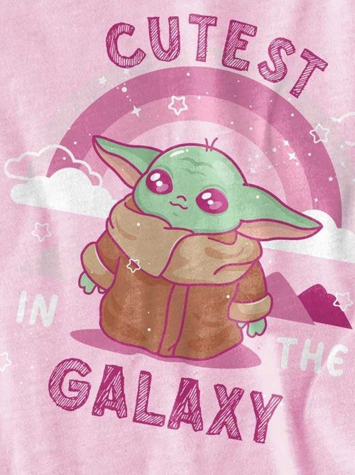 La Guerre des étoiles: The Mandalorian - T-shirt CUTEST IN THE GALAXY (Grogu) - Kiabi
