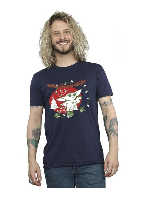 La Guerre des étoiles The Mandalorian - T-shirt FORCE BE WITH YOU - Kiabi
