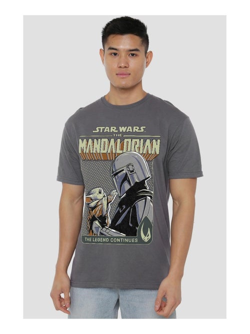La Guerre des étoiles: The Mandalorian - T-shirt LEGEND CONTINUES - Kiabi