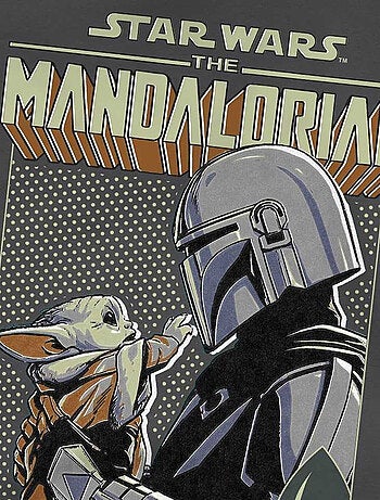La Guerre des étoiles: The Mandalorian - T-shirt LEGEND CONTINUES (Grogu)