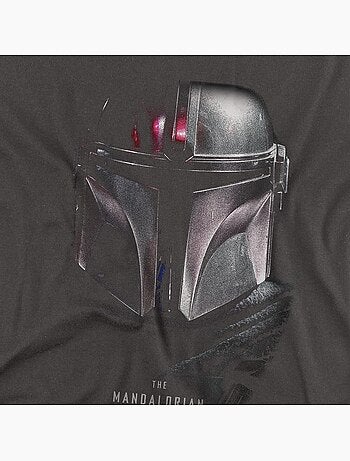 La Guerre des étoiles The Mandalorian - T-shirt manches longues motif/style Ombre (Mandalorien)