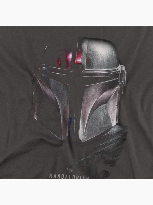 La Guerre des étoiles The Mandalorian - T-shirt manches longues motif/style Ombre (Mandalorien) - Kiabi