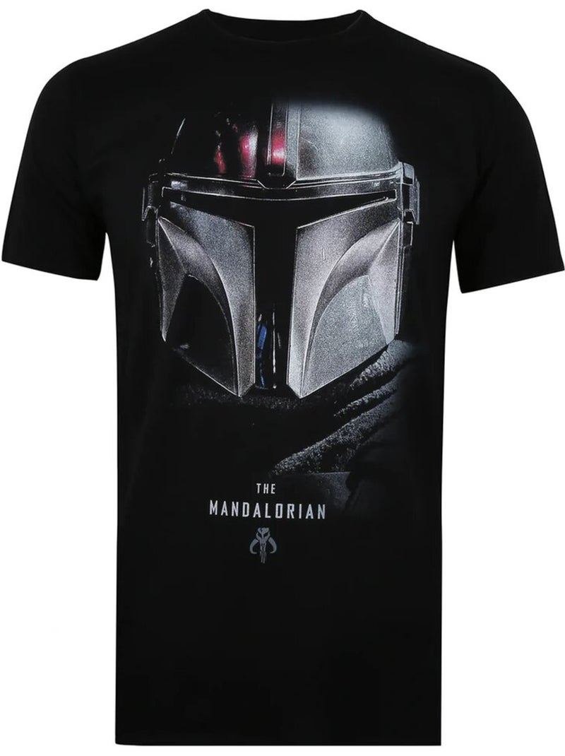 La Guerre des étoiles: The Mandalorian - T-shirt (Mandalorien) Noir - Kiabi
