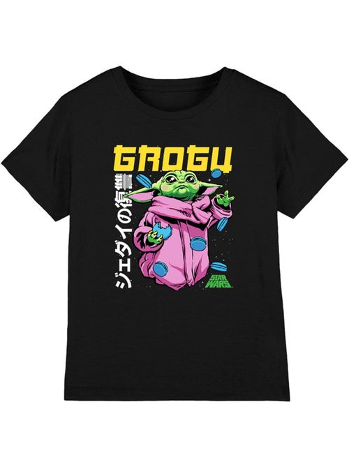 La Guerre des étoiles: The Mandalorian - T-shirt motif Grogu motif/style néon (Grogu) - Kiabi