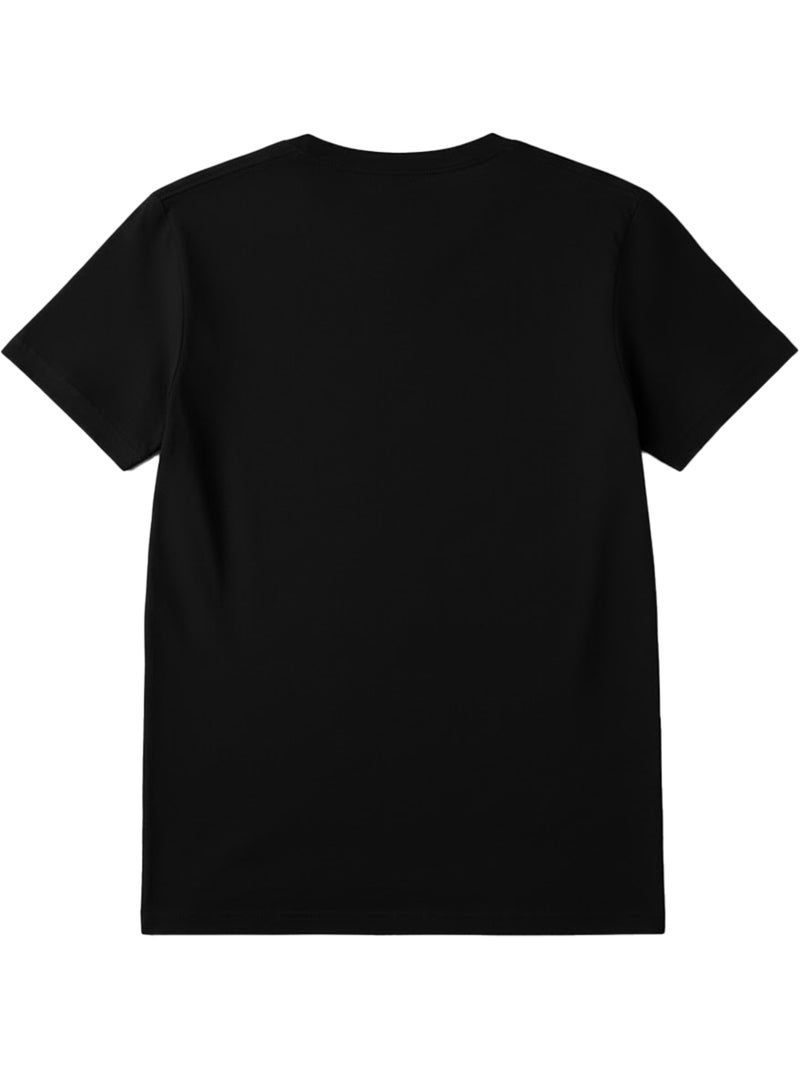 La Guerre des étoiles The Mandalorian - T-shirt motif/style L´Enfant (Grogu) Noir - Kiabi