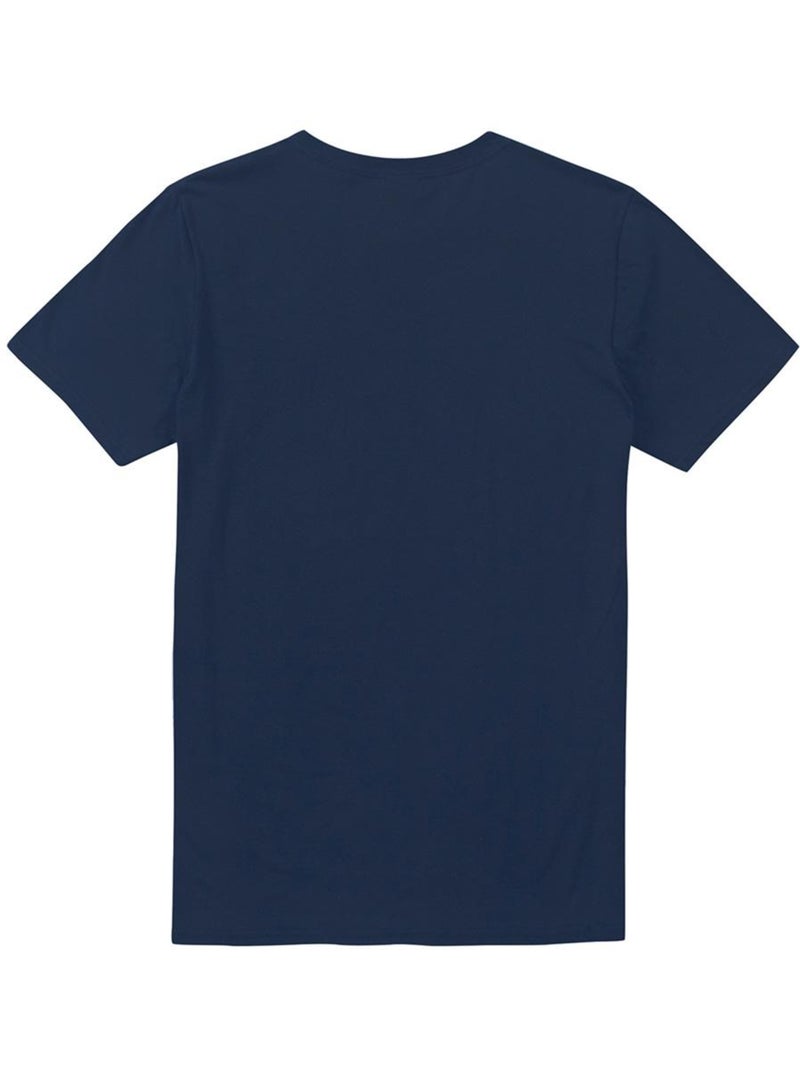 La Guerre des étoiles The Mandalorian - T-shirt motif/style Ombre (Mandalorien) Bleu marine - Kiabi