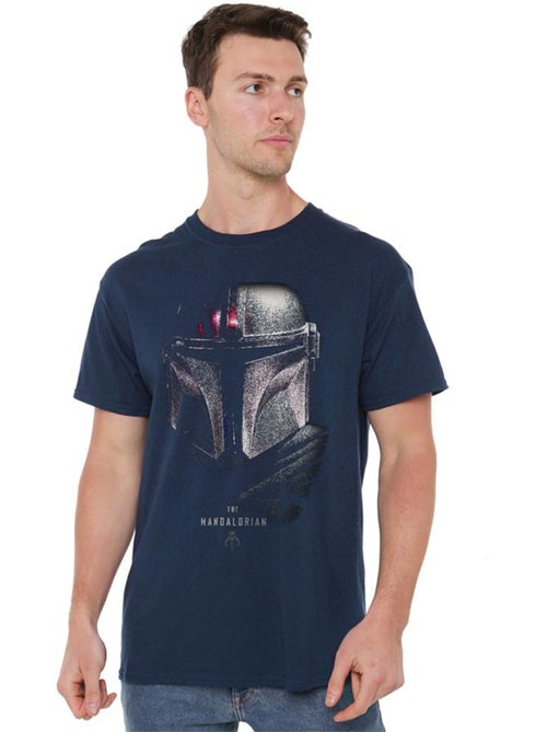 La Guerre des étoiles The Mandalorian - T-shirt motif/style Ombre (Mandalorien) - Kiabi