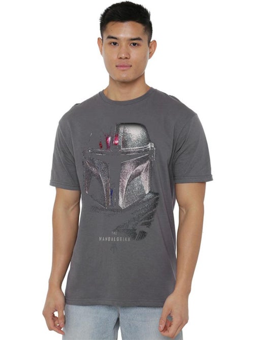 La Guerre des étoiles The Mandalorian - T-shirt motif/style Ombre (Mandalorien) - Kiabi