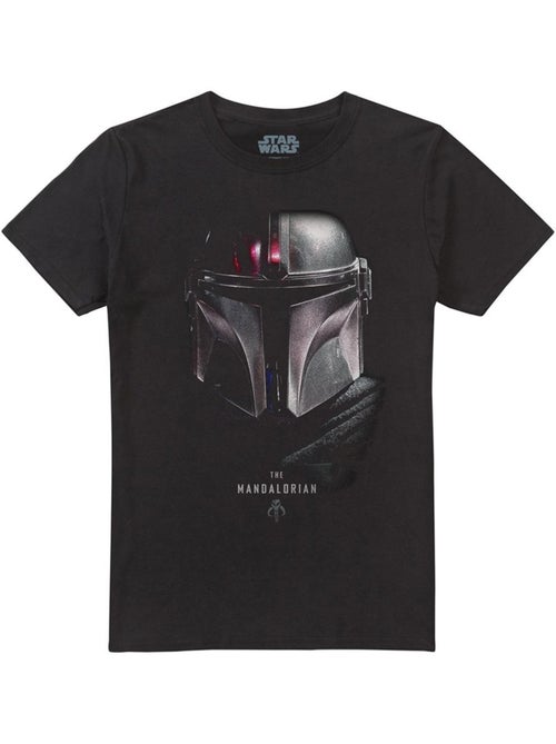 La Guerre des étoiles The Mandalorian - T-shirt motif/style Ombre (Mandalorien) - Kiabi