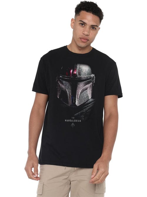 La Guerre des étoiles The Mandalorian - T-shirt motif/style Ombre (Mandalorien) - Kiabi