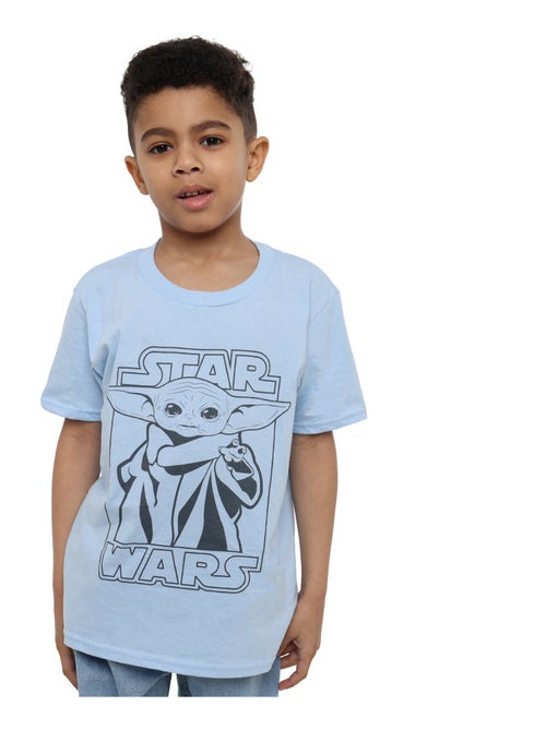 La Guerre des étoiles: The Mandalorian - T-shirt THE CHILD FORCE (Bébé Yoda) - Kiabi