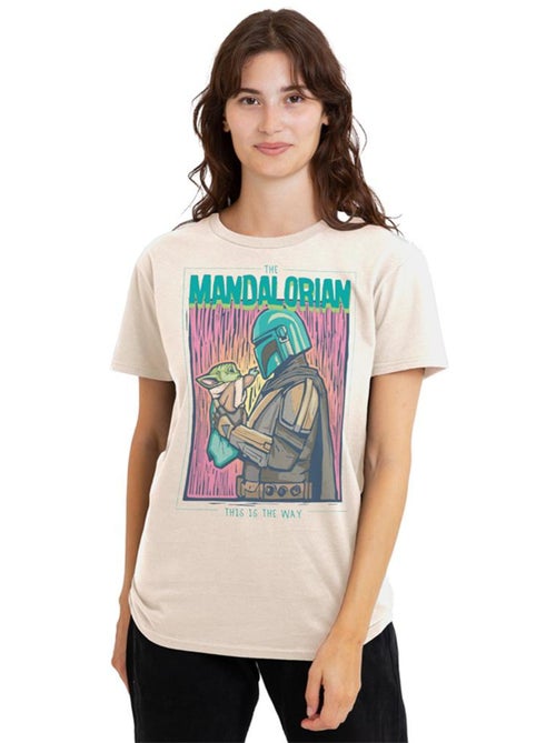 La Guerre des étoiles The Mandalorian - T-shirt THIS IS THE LINOCUT WAY (Grogu, Mandalorien) - Kiabi La Guerre des étoiles The Mandalorian - T-shirt THIS IS THE LINOCUT WAY (Grogu, Mandalorien) - Kiabi